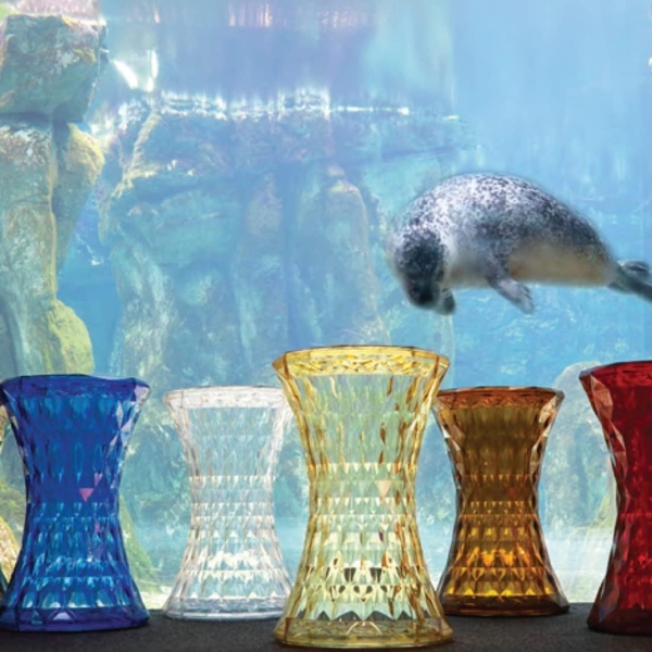 Kartell Stone, Hocker, Gelb Bild 5