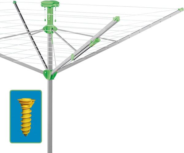 Juwel Wäschespinne Juwel Wäschespinne Novaplus 500 Easy (Wäscheschirm, 2,95 m, Automatik