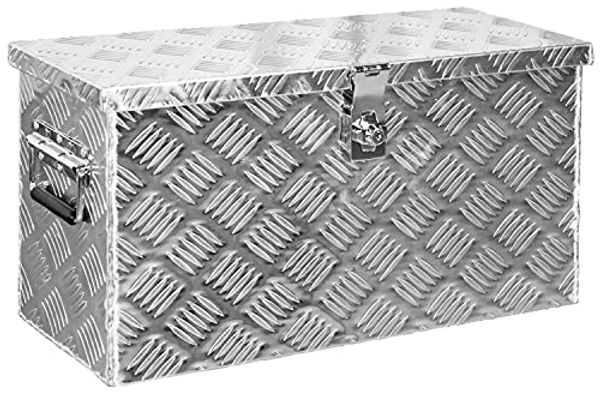 Trucky Anhänger-Deichselbox Truckbox Box Werkzeugkiste Anhängerbox Aluminium Deichselbox D040