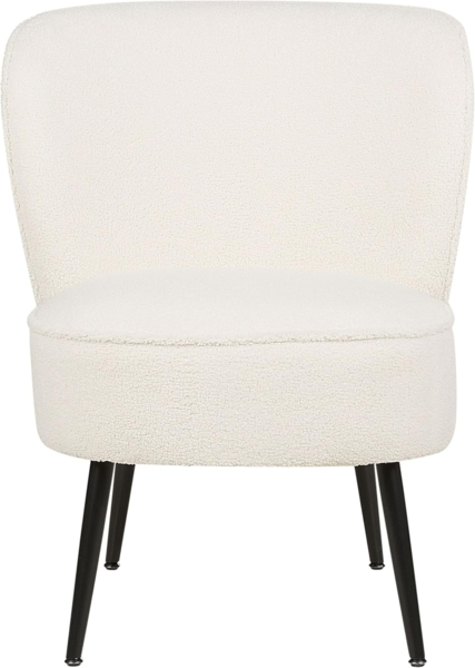 Sessel VOSS Bouclé Weiß
