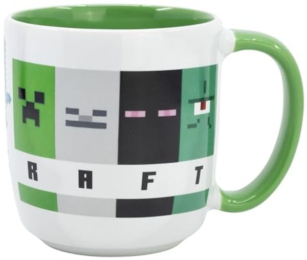 Tasse mit Minecraft Motiv 380 ml aus Keramik 13oz