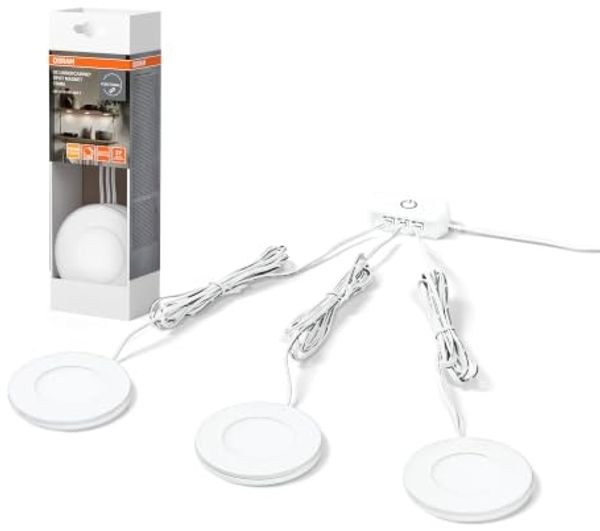 Osram LED Unterbauleuchte Undercabinet Spot Magnet 8,5 Watt 7,5 cm