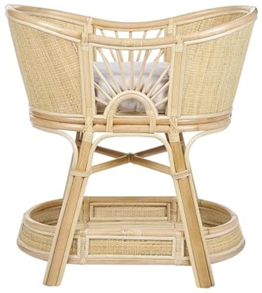 Stubenbett LAGRASSE 50 x 70 cm Rattan Natürlich