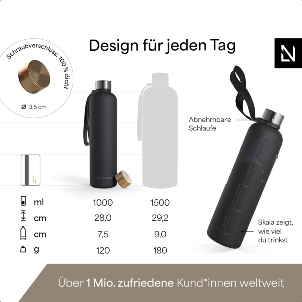 LARS NYSØM Trinkflasche Blæst Bild 4