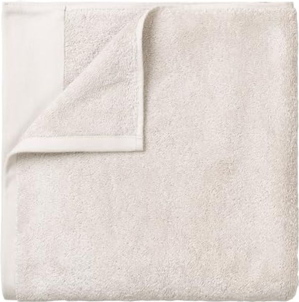 Blomus Handtuch RIVA, Badehandtuch, Saunatuch, Baumwolle, moonbeam, 200x100 cm, 69249