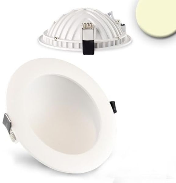 ISOLED LED Downlight LUNA 12W, indirektes Licht, weiß, warmweiß