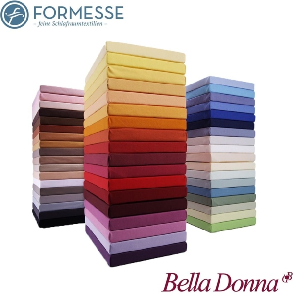 Formesse Bella-Donna Jersey Spannbettlaken|200x220 - 200x240 cm| azur Bild 3