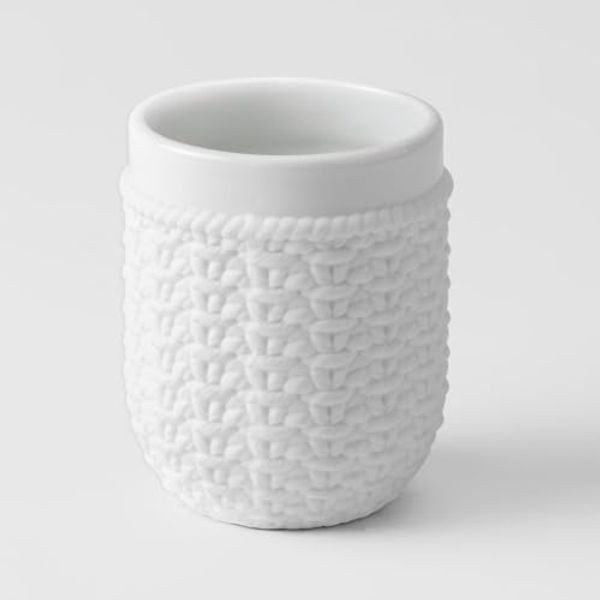 Räder Strick Becher D:7,3cm H:9,8cm