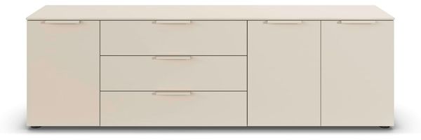 rauch Schubkastenkommode Kommode Türkommode Sideboard Kombikommode FLIPP (Breite 200 cm mit 2 Einlegeböden), 3-türig mit 3 Schubladen und Soft-Close-Funktion Bild 5