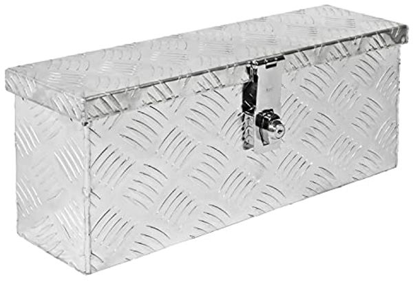 Trucky Anhänger-Deichselbox Truckbox Werkzeugkiste Box Anhängerbox Aluminium Deichselbox D015