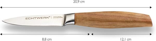 Echtwerk 'Classic Edition' Schälmesser, Edelstahl natur, 9 cm Bild 4