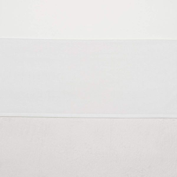 Meyco Uni Kinderbettlaken Weiß 75x100 cm 2 Stück