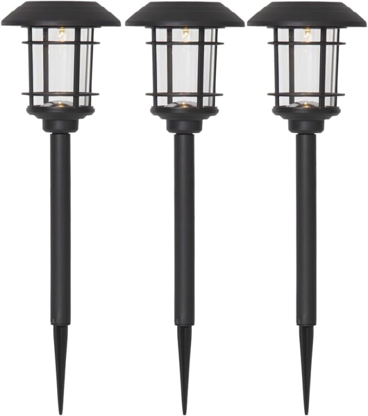 LED-Solar-Wegleuchte"Fride", 3 Stück