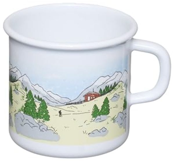 Riess Topf mit Bördel 8cm 3/8L Landlust