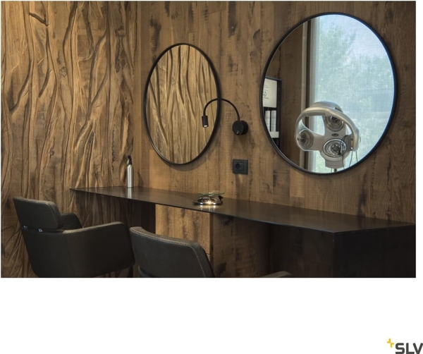 SLV No. 1002431 DIO FLEX PLATE LED LED Indoor Wandaufbauleuchte schwarz 3000K Bild 4