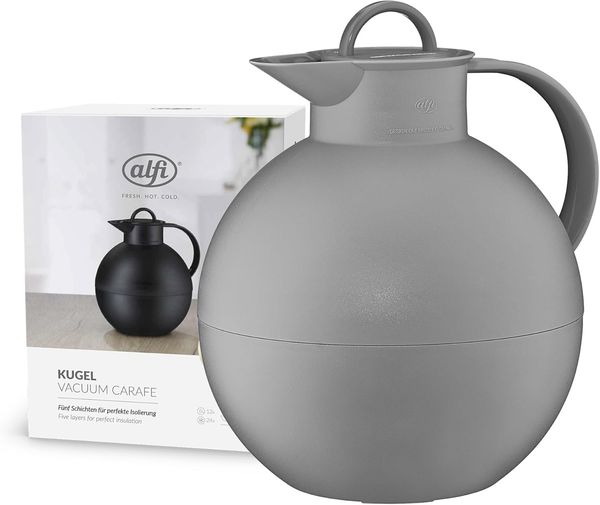 alfi Sphere jug frost graphite grey 0. 94 liter