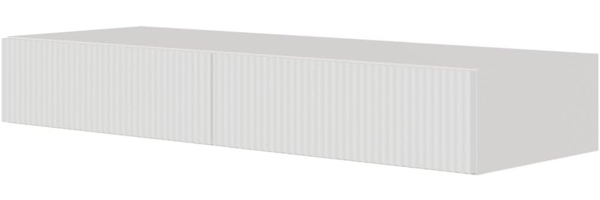 Selsey 'Veldio' Schminktisch hängend mit 2 Schubladen, weiß, ca. 16 x 110 x 40 cm