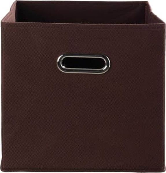 casa NOVA Aufbewahrungsbox NINO, 6er Set, Braun, B 27 x H 28 x T 27 cm, mit 2 seitlichen Griffen Bild 2