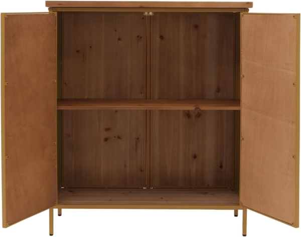 Apothekerkommode HWC-O79, Schrank Highboard Staufächer, Vintage Shabby-Look 94x80x35cm, blau Bild 9