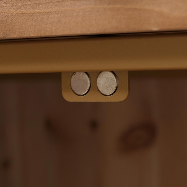 Apothekerkommode HWC-O79, Schrank Highboard Staufächer, Vintage Shabby-Look 94x80x35cm, blau Bild 7