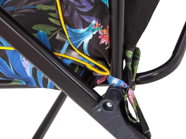 Bjird Hochlehnerauflage Lena Gartenstuhlauflage 120x50x8 cm, 8cm dicke Polsterauflage für Gartenstuhl, mit Halterung Bild 5