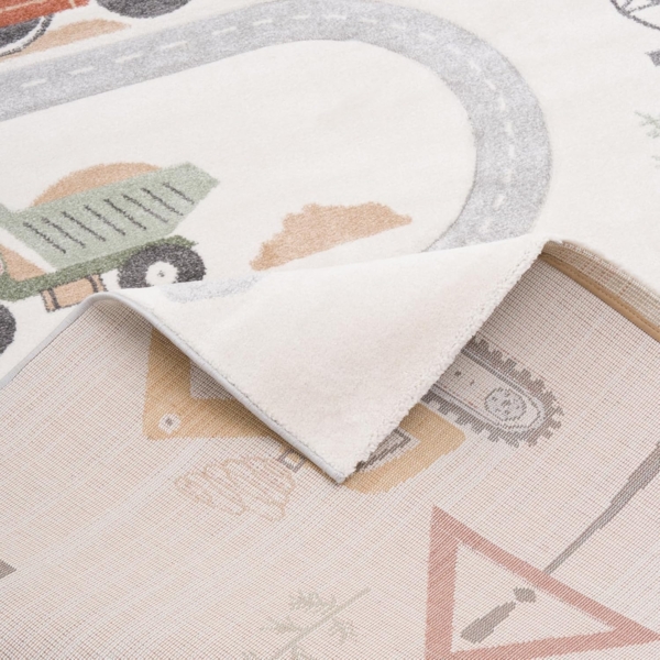 Pergamon Kinderteppich Kinder Teppich Maui Kids Baustelle, Rechteckig, Höhe: 13 mm Bild 5