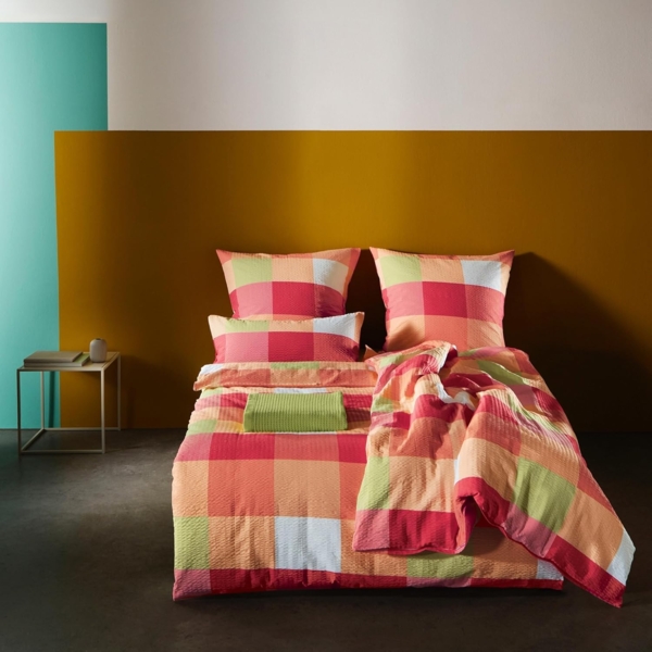 Erwin Müller Bettwäsche Bettwäsche, Seersucker, Karo Bild 4