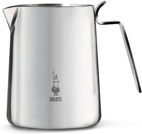 Bialetti Milchkännchen Bricco 300 ml, Sahnekännchen, Kännchen, Edelstahl, Silber, 1806