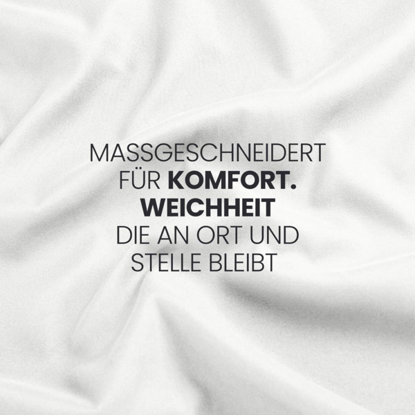 Utopia Bedding - Spannbettlaken 200x220 cm - Weiß - Gebürstete Mikrofaser Spannbetttuch - 35 cm Tiefe Tasche Bild 7