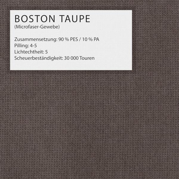 Mivano Schlafsofa David / Moderne Eckcouch mit verstellbaren Kopfstützen, Schlaffunktion und Stauraum / 256 x 71 x 208 / Mikrofaser-Bezug, Hellbraun Bild 7