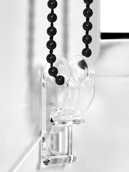 Verdunkelungsrollo Klemmfix ohne Bohren 90x210 cm Schwarz Verdunklungsrollo Fensterrollo Rollo Seitenzugrollo Klemmrollo für Fenster & Tür Bild 4