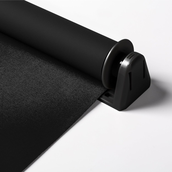 Verdunkelungsrollo Klemmfix ohne Bohren 90x210 cm Schwarz Verdunklungsrollo Fensterrollo Rollo Seitenzugrollo Klemmrollo für Fenster & Tür Bild 3