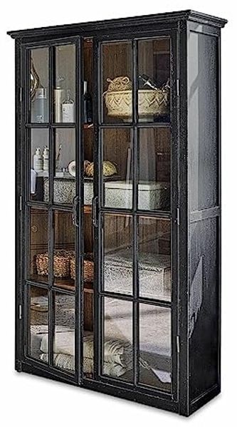 Mirabeau Hochschrank Schrank Keanu antikschwarz