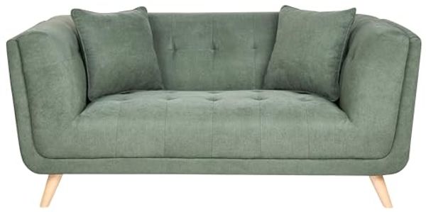 Sofa 2-Sitzer HABO Stoff Grün