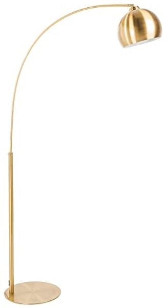riess-ambiente Bogenlampe LOUNGE DEAL 205cm gold, ohne Leuchtmittel, Wohnzimmer · Metall · verstellbar · Modern Design