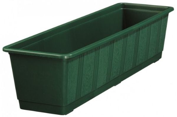 Blumenkasten Standard 100 x 17,5 cm dunkelgrün