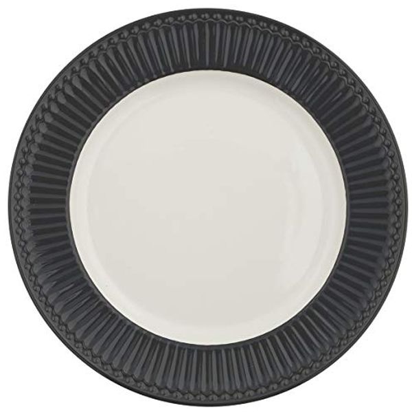Greengate Alice Speiseteller dark grey 26,5 cm