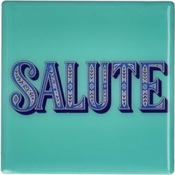 Gift Company Love Tiles Untersetzer Motiv: Salute türkis