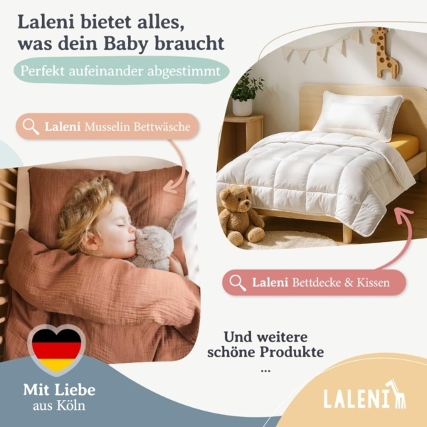 Laleni 2er-Set Jersey Spannbettlaken Babybett Kinderbett 60x120 cm - Oeko-Tex Zertifiziert, 100% Baumwolle, atmungsaktives Spannbetttuch Baby, 135 g/m², weiß Bild 8