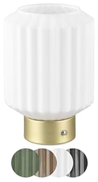 lightling LED Tischleuchte Luan, Touchfunktion, LED fest integriert, Warmweiß, aufladbar via USB-C, dimmbar, Akkubetrieb