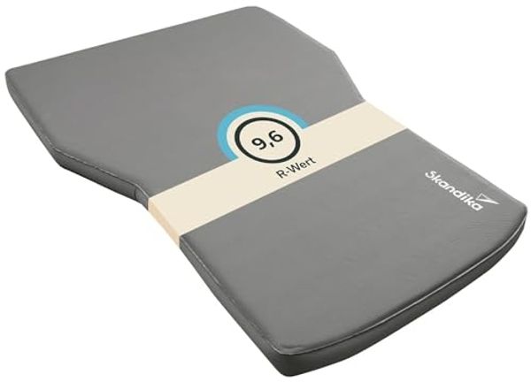 Skandika Luftmatratze Easy 3D Premium Car, Isomatte, Auto Matratze 10 cm dick, faltbar, selbstaufblasend, leicht, selbstfüllender Schaumstoff, Gästematratze