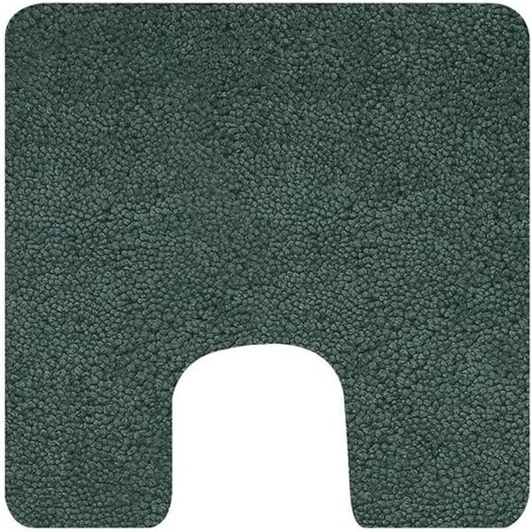 spirella Badematte HIGHLAND, Höhe 40 mm, Badteppich Hochflor, 100% Polyester Microfaser, Anti-Rutsch Beschichtung, mit Toilettenausschnitt, für Fußbodenheizung geeignet, waschbar 40°, schnelltrocknend, Polyester, rechteckig, Rutschhemmende Unterseite a...