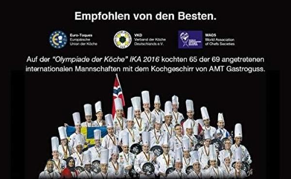 Amt Schmorpfanne, Aluminium-Sonderlegierung, Schwarz, ø28 cm, 7 cm hoch Bild 9