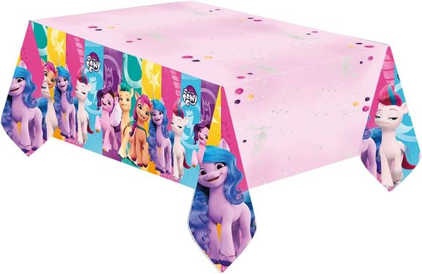 AMSCAN My Little Pony Papier Tischtuch 120x180 cm