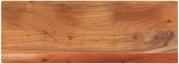 vidaXL Tischplatte 80x30x2,5 cm Rechteckig Massivholz Akazie 370894