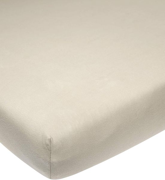 Meyco Jersey Spannbettlaken 75x95 cm Sand