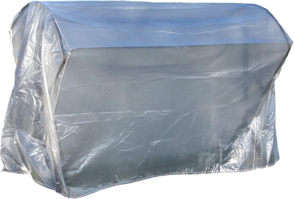 acamp Gartenmöbel-Schutzhülle Abdeckhülle für Hollywoodschaukel (Schutzhülle für Gartenmöbel), Plane, Abdeckung, Möbelschutz, Regenschutz - 215x155x150 cm