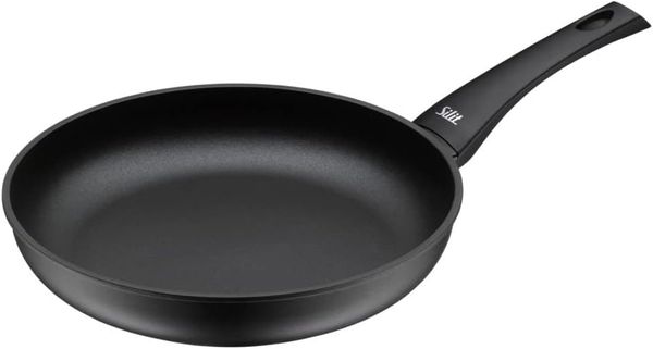 Silit Merida Bratpfanne 28 cm Induktion, Aluguss beschichtet, Kunststoffgriff, für schonendes Braten