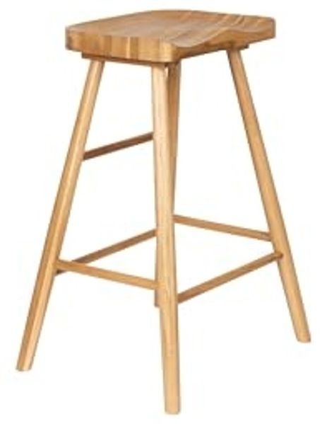 Barhocker VANDER natural von Zuiver