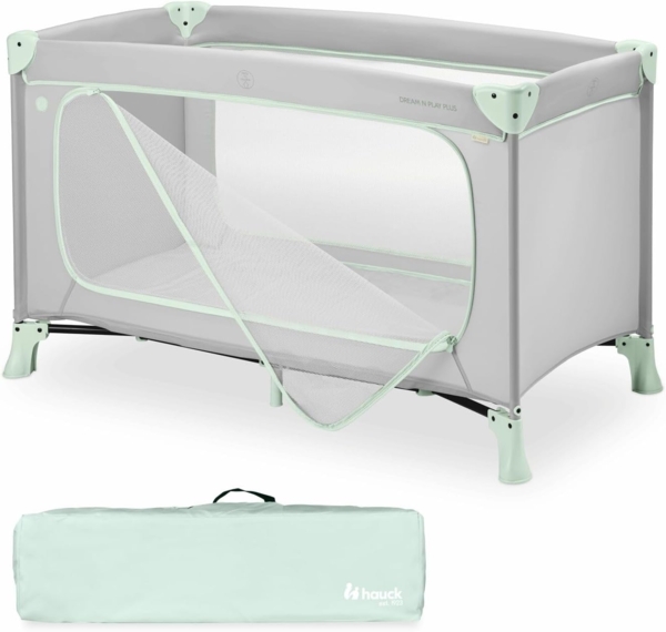 Hauck Dream N Play Plus Dusty Mint Reisebett